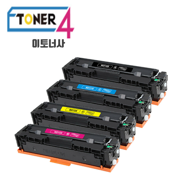 4색셋트 HP호환 HP206XW 2110X W2111X W2112X W2113X 토너 200,000원
