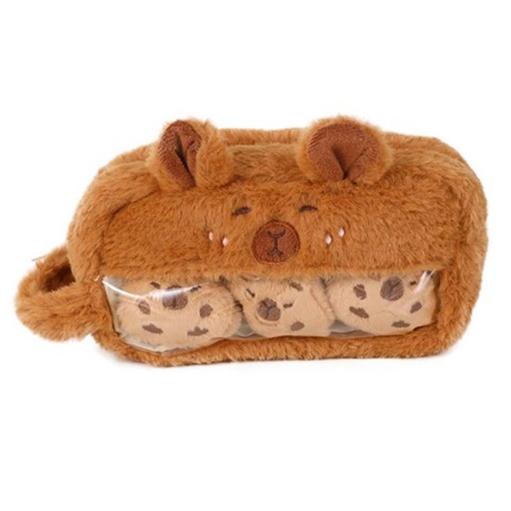 카피바라 와펜 대용량 귀여운 필통, 1개, 웃어바라 4,900원