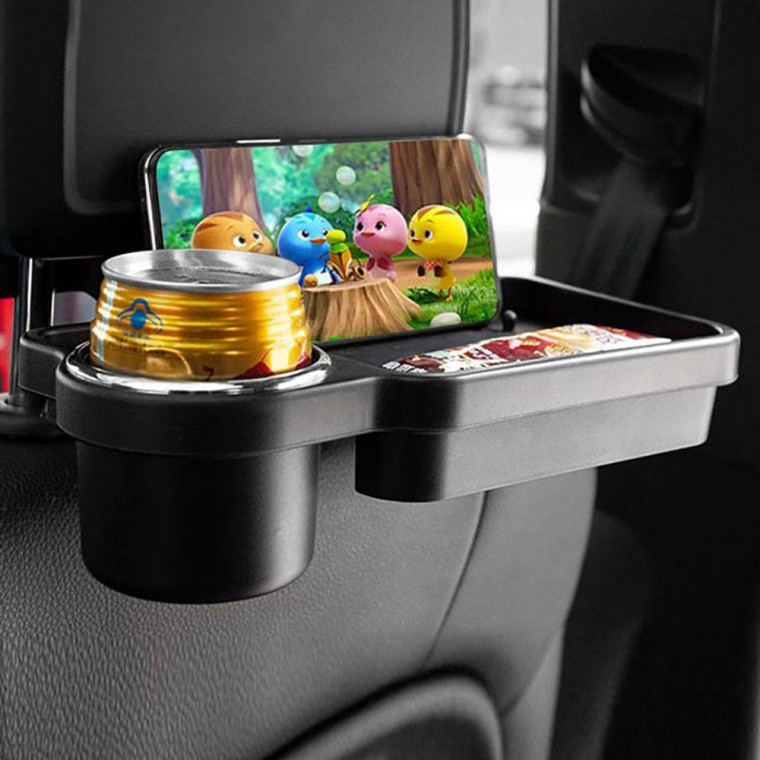 CABULE 차량용테이블 가죽 차량 뒷자석 테이블 차량용식탁 폴딩 테이블 트레이 24,640원