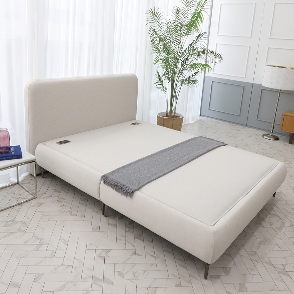 끌레오 딜리스 황토 흙침대 패브릭 황토볼 보료 온열침대 슈퍼싱글 SS CL523, 아이보리 834,000원