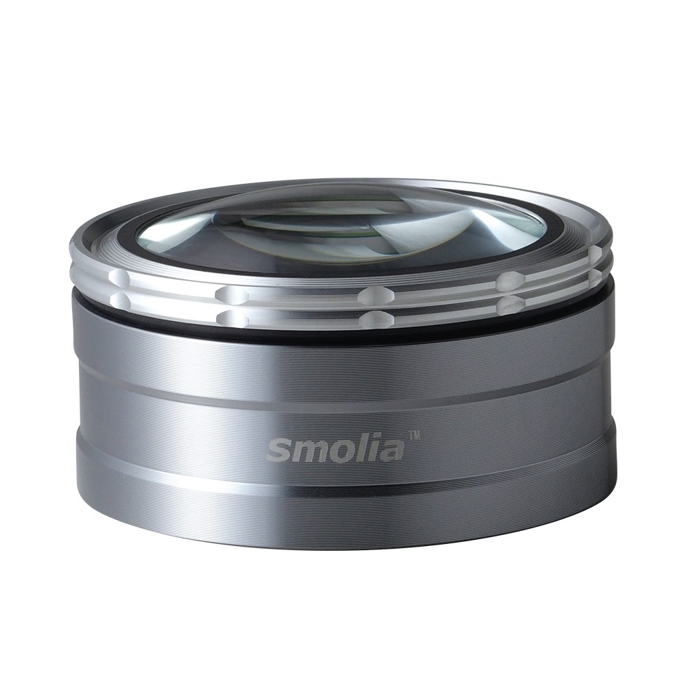 플라이토 스몰리아 LED 충전식 돋보기 확대경, 1개, TZC 고급형 그레이 49,800원