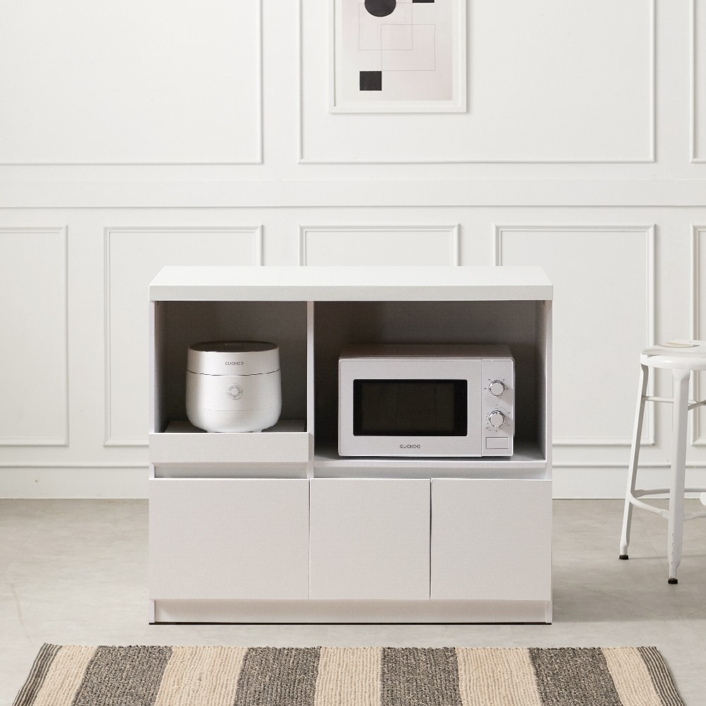 송목가구 인조대리석 아일랜드 식탁 홈바 테이블 주방 수납장 보조 조리대 219,900원