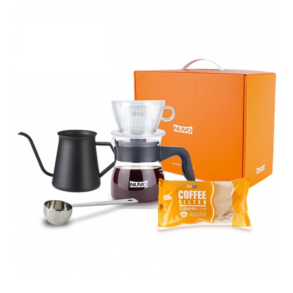 누보 듀얼 홈카페 선물세트, 듀얼드립 600(3-4인용), 1개 59,000원