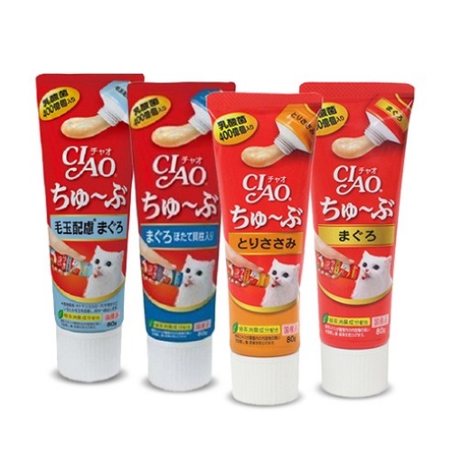 이나바 챠오츄르 튜브 80g 4개입 파우치, 1세트 13,610원