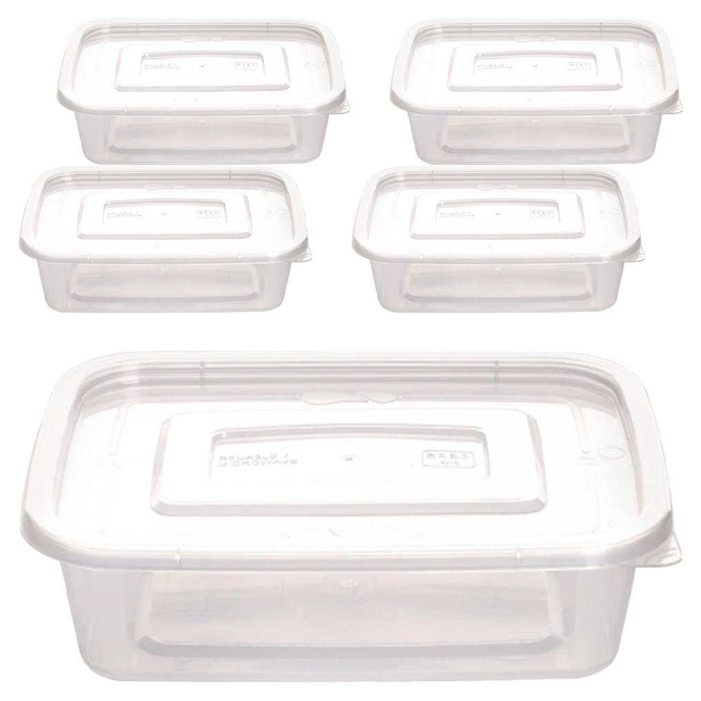 생활미소 사출 다회용 밀폐사각용기 300ml 2,600원