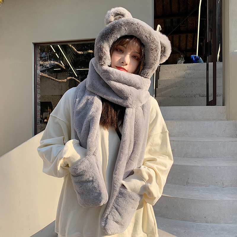 펀도라 핑크버블 쁘띠목도리 여성 겨울 롱 퍼 목도리 18,800원