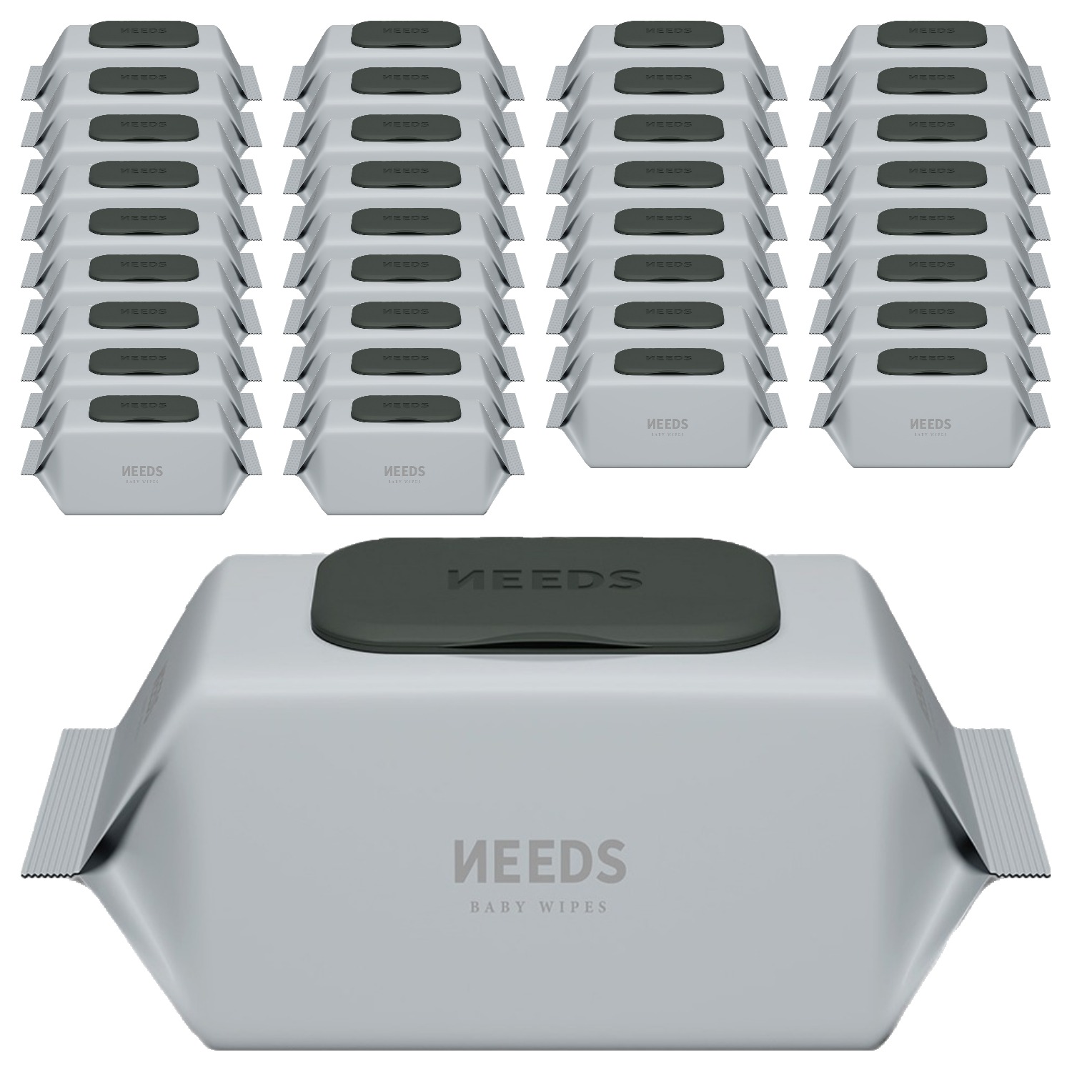 NEEDS 저자극 도톰한 오리지널 밸런스 아기 물티슈 캡형 46,260원