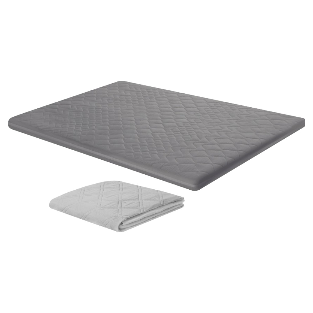 럭스나인 라돈불검출 라텍스 토퍼 + 핫앤쿨 패드 세트, 그레이, 8cm 286,500원