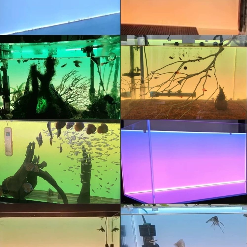 어항 백스크린 장식 고화질 라이트 인테리어 해수어 수조 83,300원