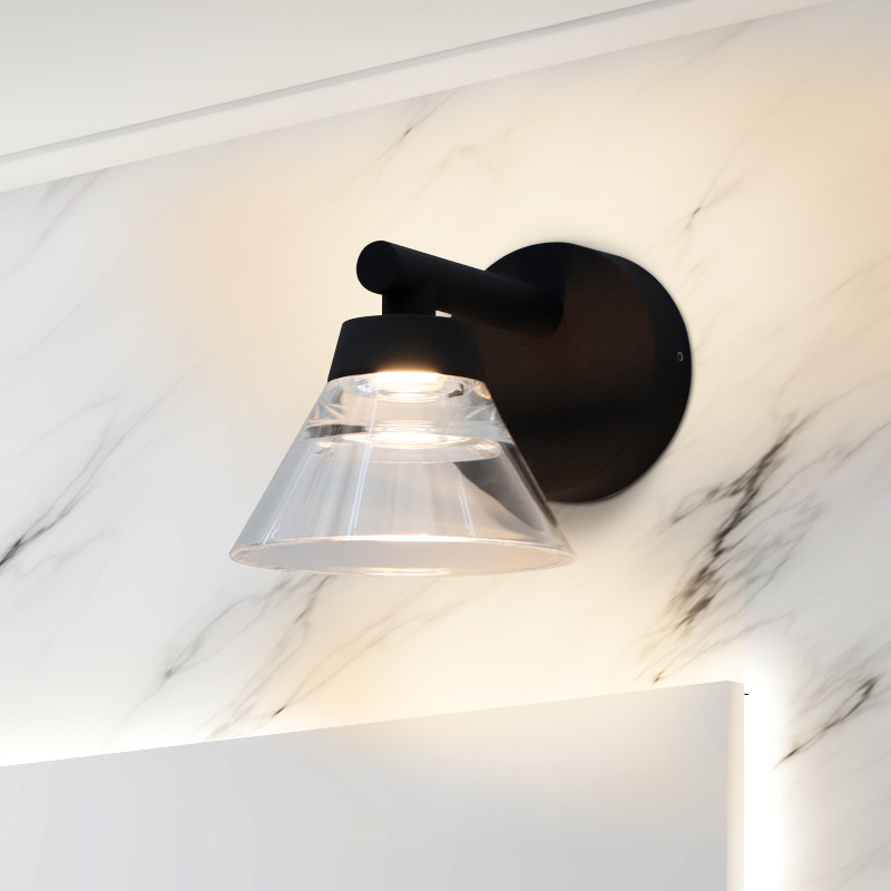 멜리빙 DS 베크시 벽등 LED10W 플리커로우, 블랙 + 전구색 91,280원