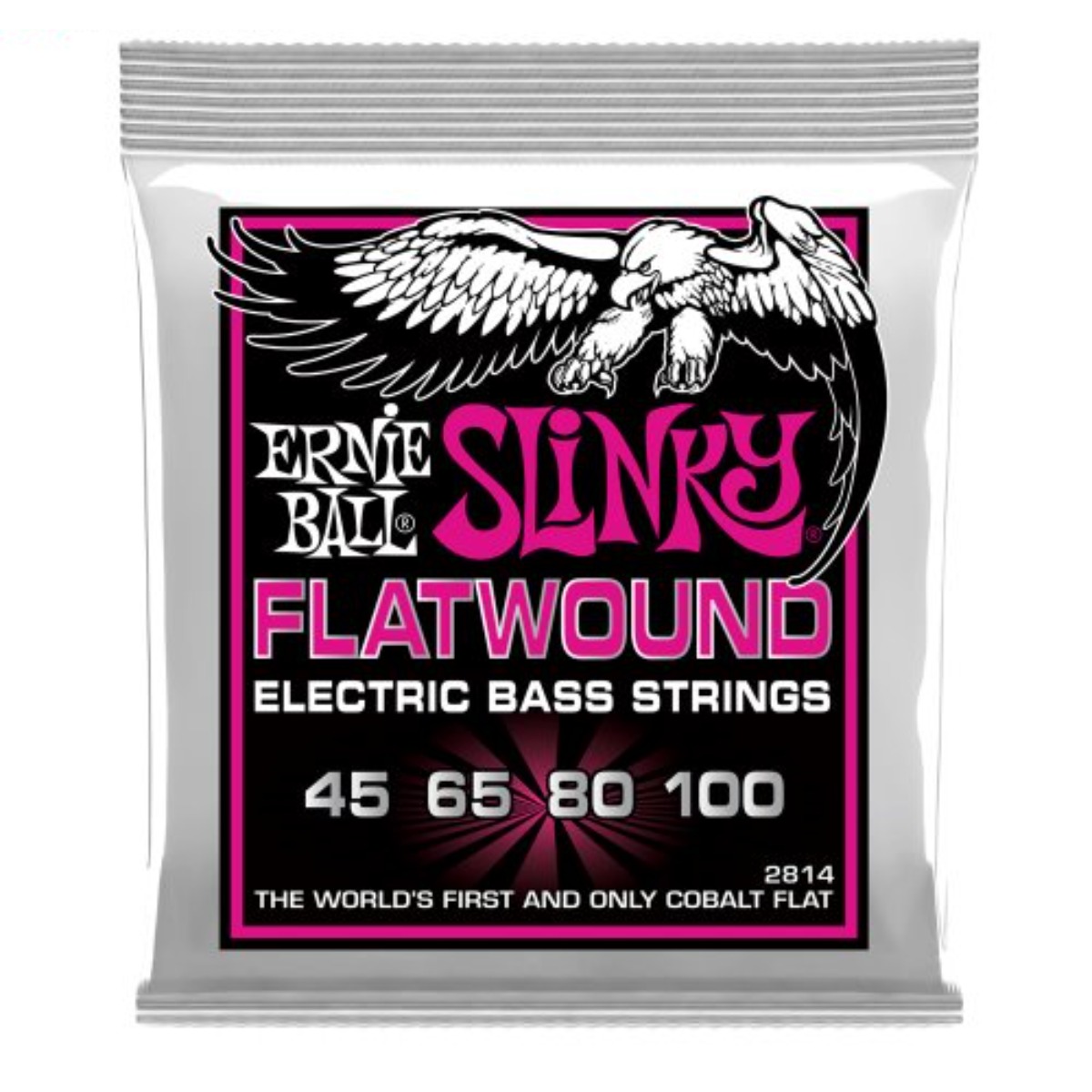 어니볼 베이스기타줄 플랫와운드 Ernieball Flatwound 2814 45-100, 1개 139,000원