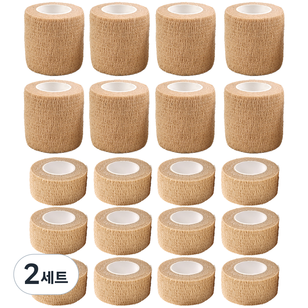 노스바이크 자가점착 탄력밴드 2.5cm  + 5cm  혼합구성 20개 18,630원