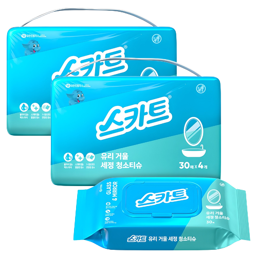 스카트 유리 거울 세정 청소티슈 17,180원