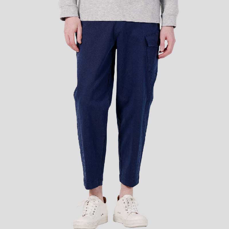 [커스텀어스] 남자 허벅지절개라인 허리 E-BAND 세미 배기팬츠 CXS25FWPT912 NAV 125,100원