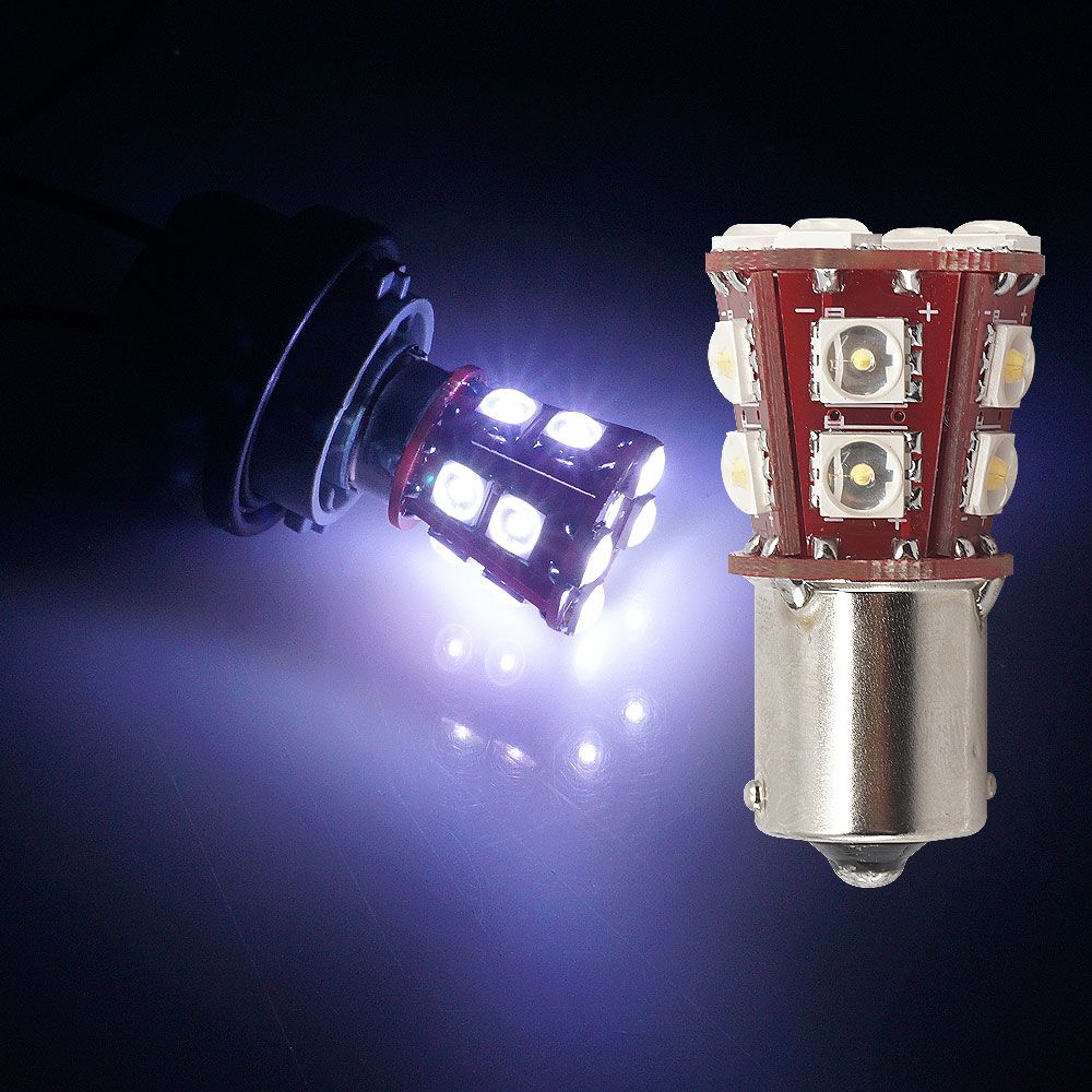 12V-24V용 싱글/더블전구 5050 1칩 14발 7000K 화이트 6,500원