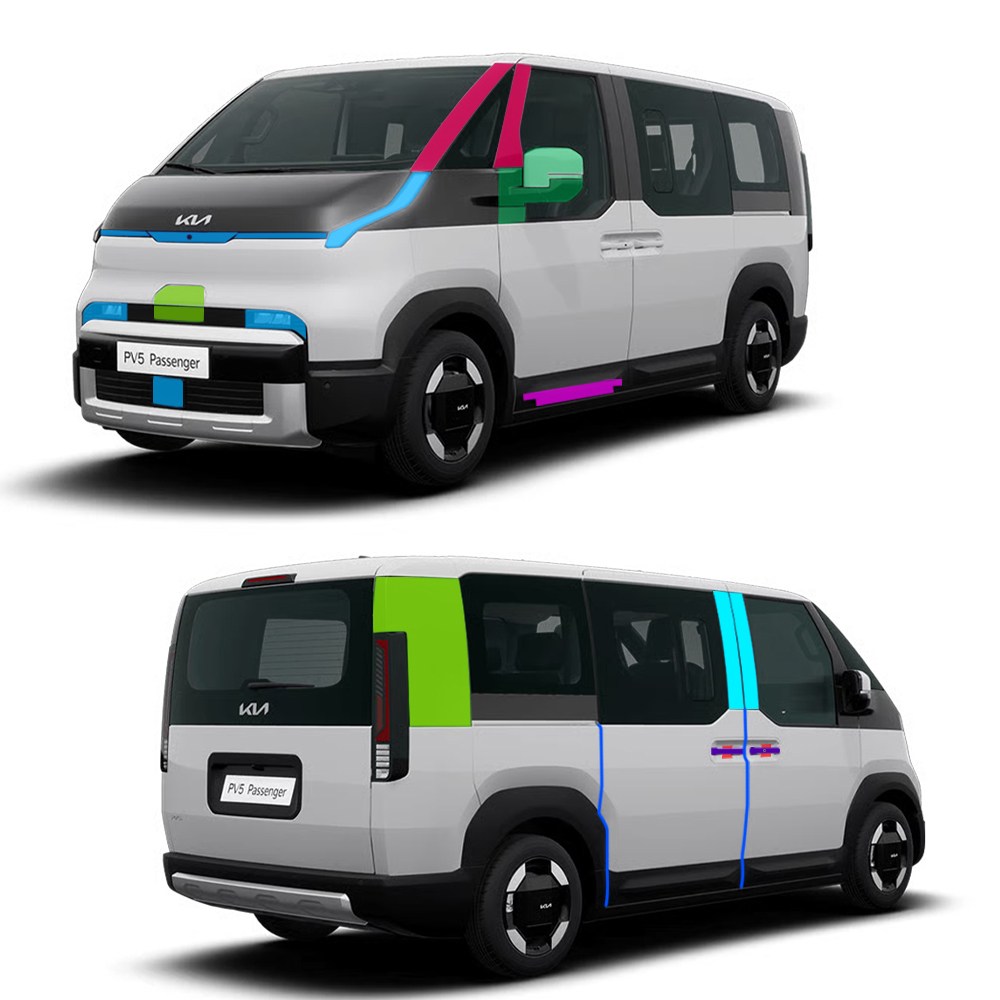 스킨엑스 PV5 패신저 SW1 외장필수 패키지 PPF 차량보호필름 259,000원