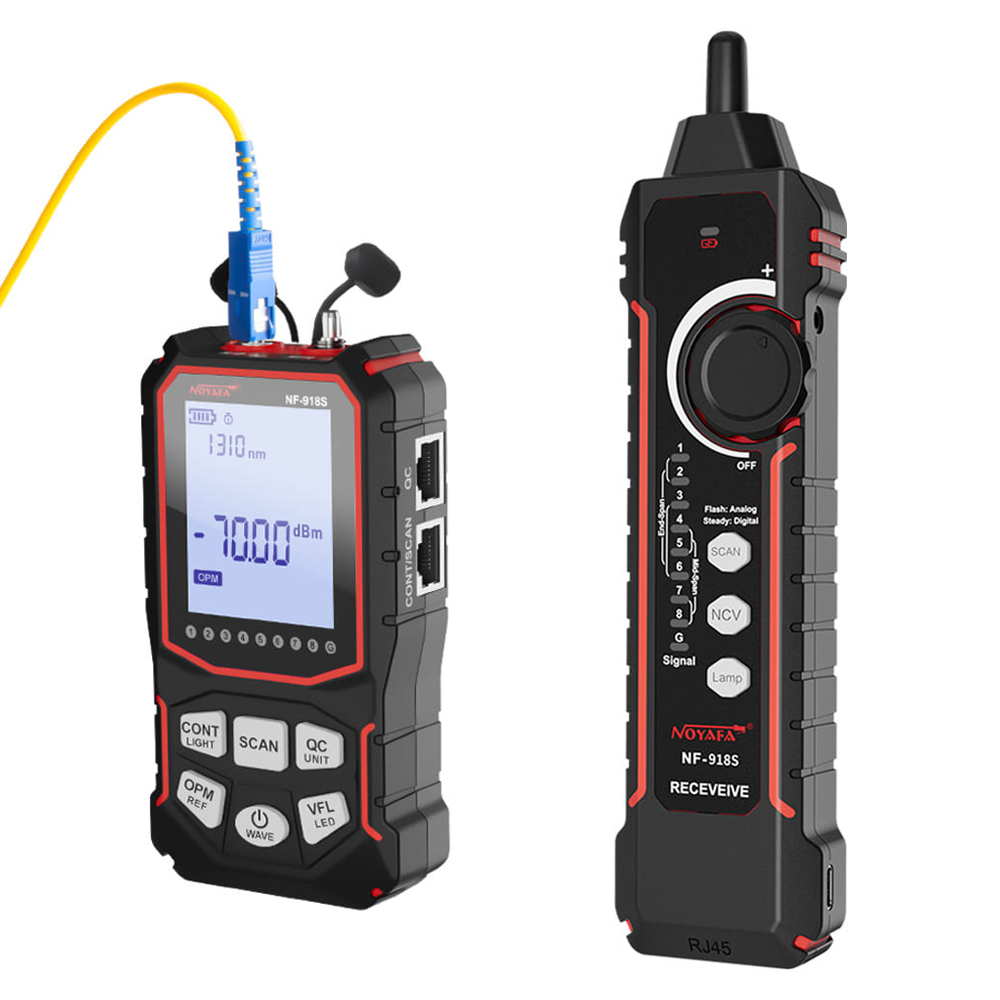 노야파 OPM VFL 지원 분리형 멀티 랜 테스터기 IN-NF918S, 1개 96,400원