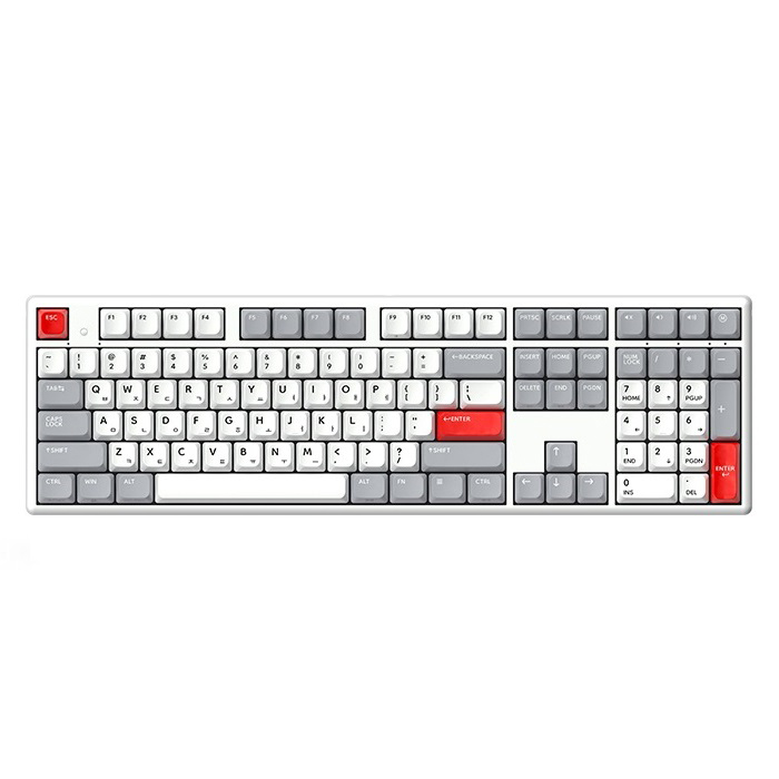 한성컴퓨터 동그리 8K 유무선 키보드 45g, RETRO POINT(45g), GK898B PRO, 무접점, 현재가 149,000원