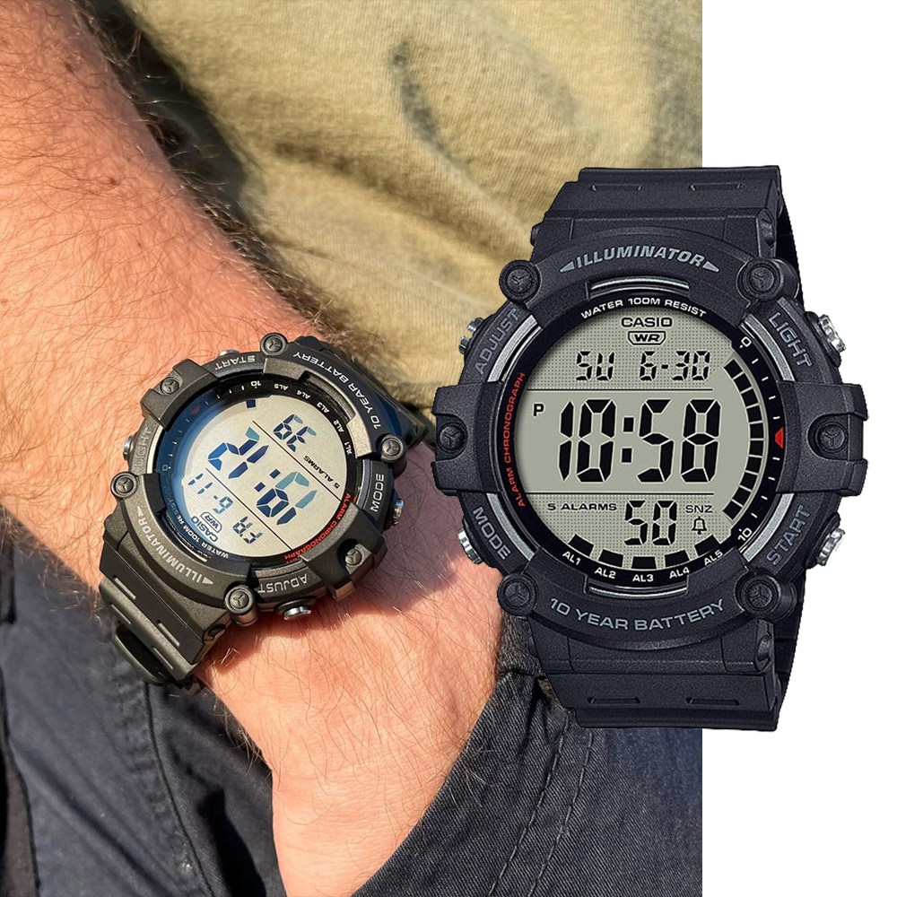 백화점AS가능 카시오 군인시계 AE-1500WH-1AVDF 군대 전자시계 디지털 지코스모 제품 63,000원