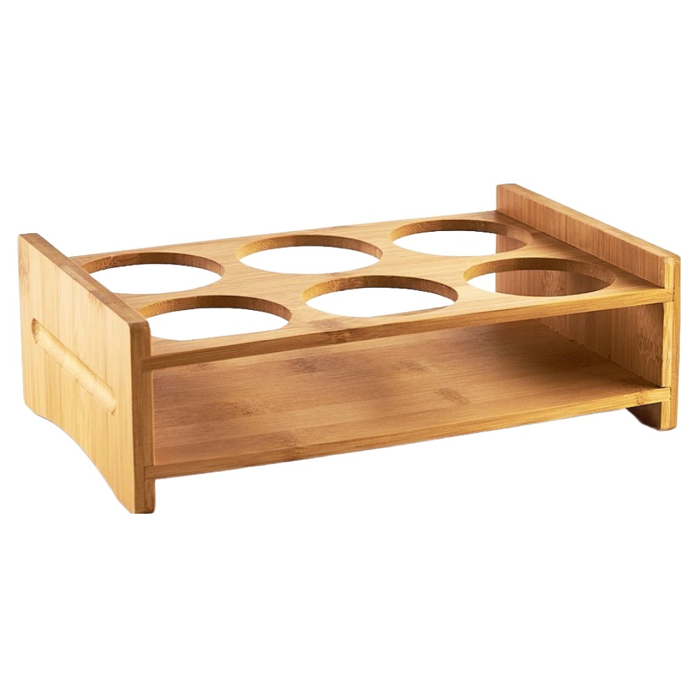 마텐더 글렌캐런 글래스 전용 6구 밤부 우드 트레이 18,650원