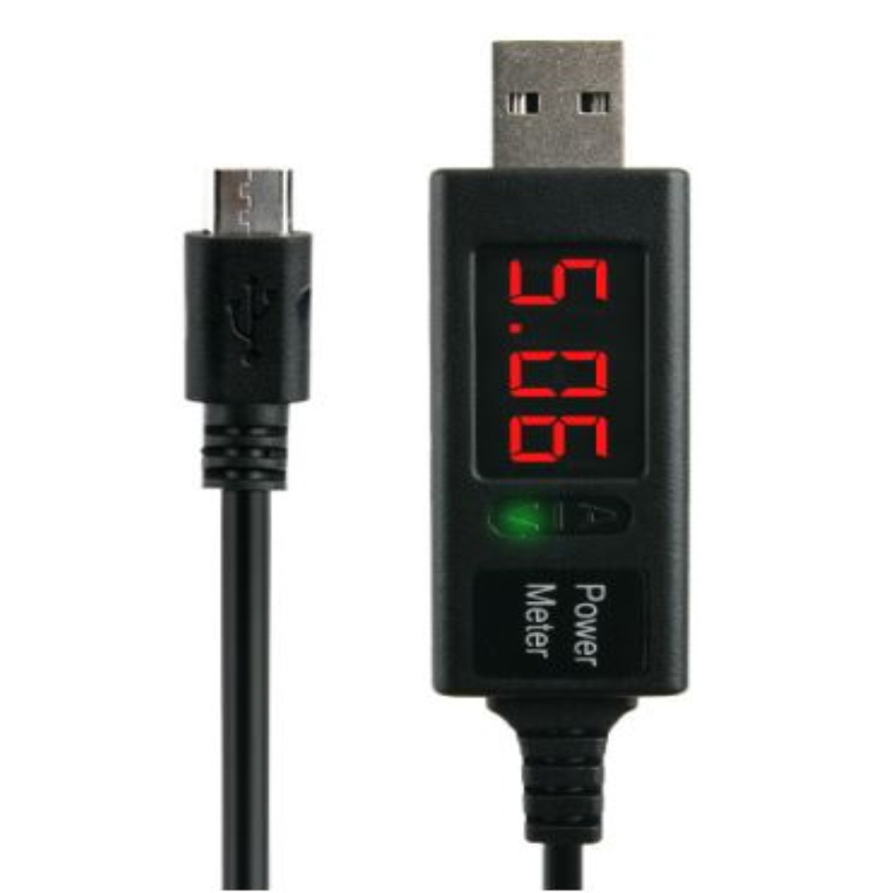 USB 젠더 일체형 케이블 1M 전류 전압 테스터기 12,400원