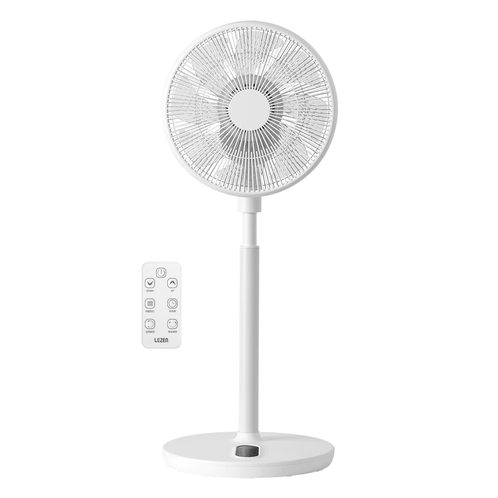 르젠 입체회전 저소음 리모컨 선풍기, LZDF-CPR1 129,000원