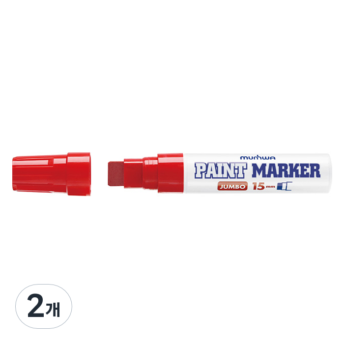 문화연필 점보 페인트마카 15mm 6,610원