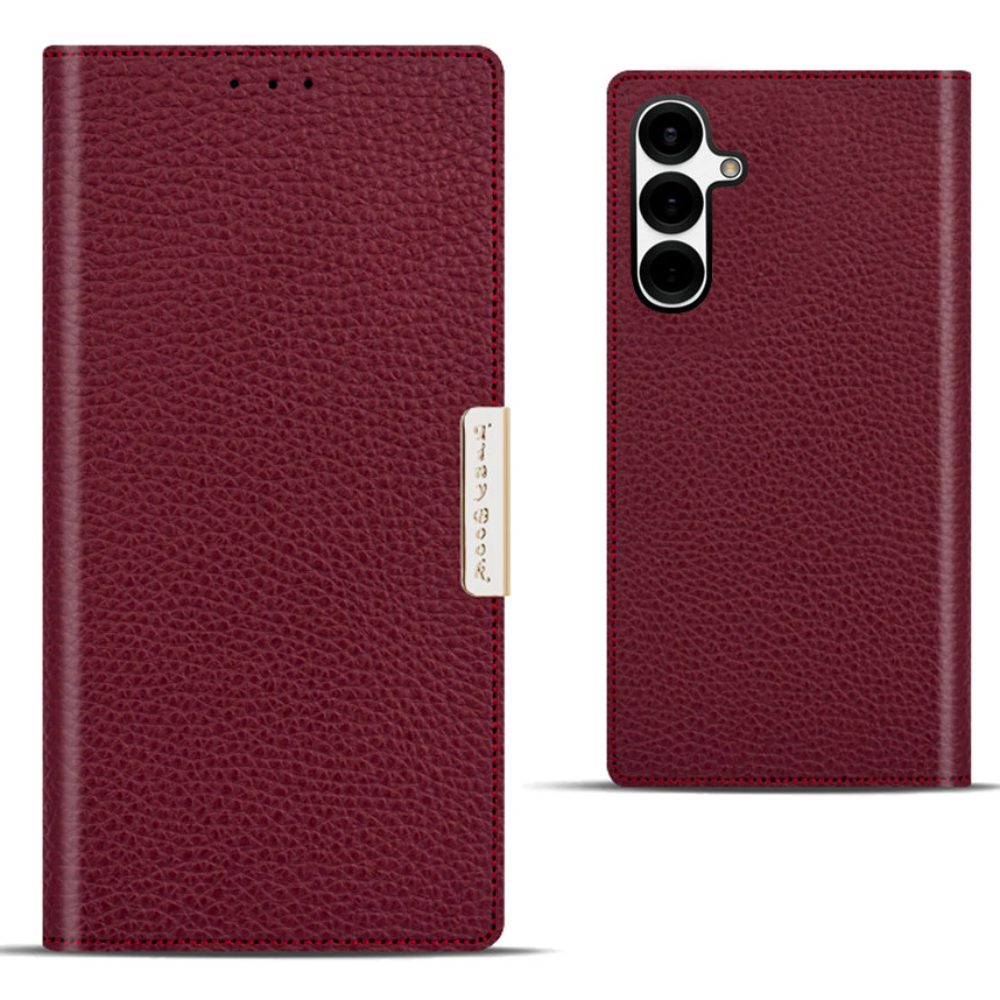 갤럭시S23Fe - 오플레더락 천연소가죽 마그네틱 플립 케이스 28,800원