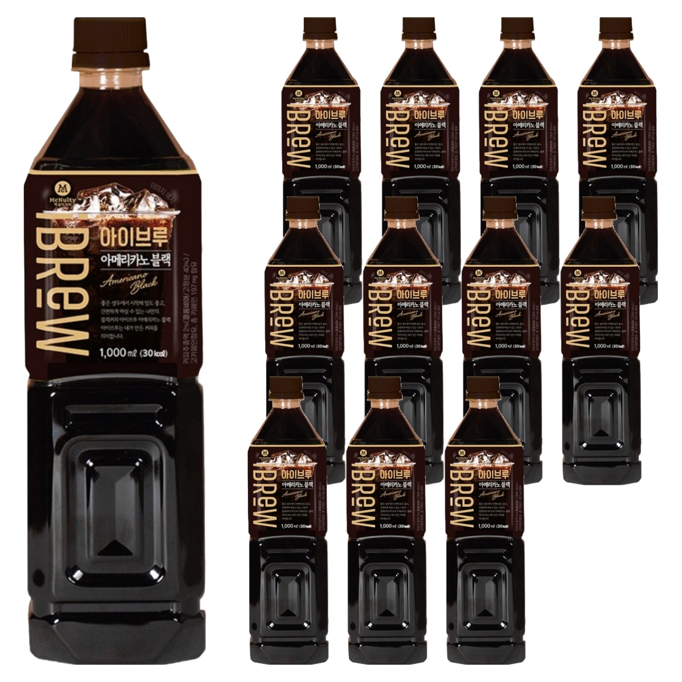 맥널티커피 아이브루 아메리카노 블랙커피, 1L, 12개 17,470원