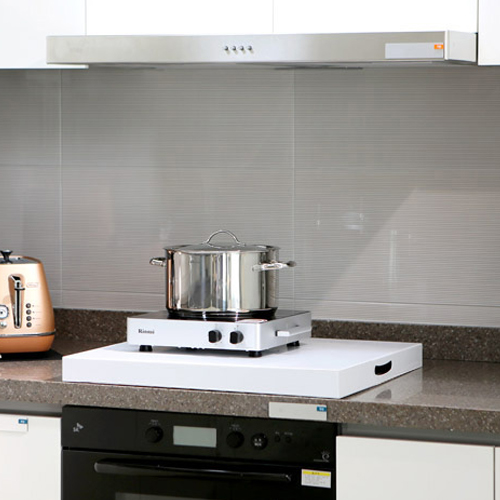 라샘 가스렌지 덮개 60 x 54 x 7 cm, 화이트, 1개 49,870원