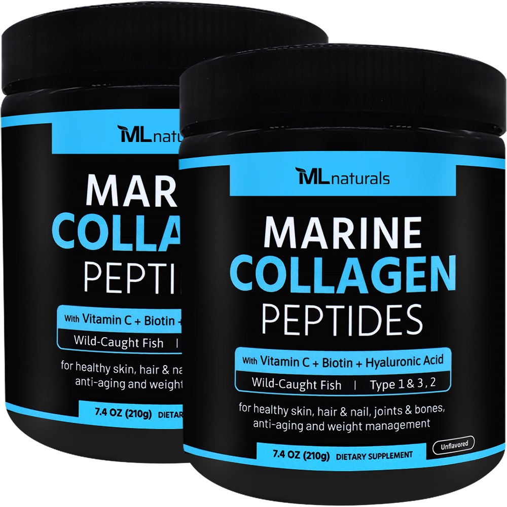 [미국번개배송] 2025 리뉴얼 착한명품 마이라이프 내추럴스 저분자 피시 콜라겐 마린 콜라겐 펩타이드 (비오틴,히알루론산,비타민C) 7.4 OZ 2병, 210g, 2개 55,550원