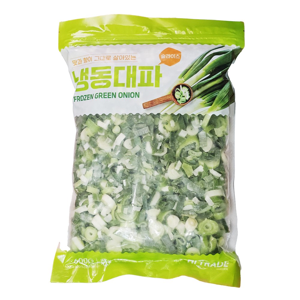 냉동대파슬라이스 1EA 깐 파 파기름 국물요리 대용량 손질야채, 2개, 600g 7,890원