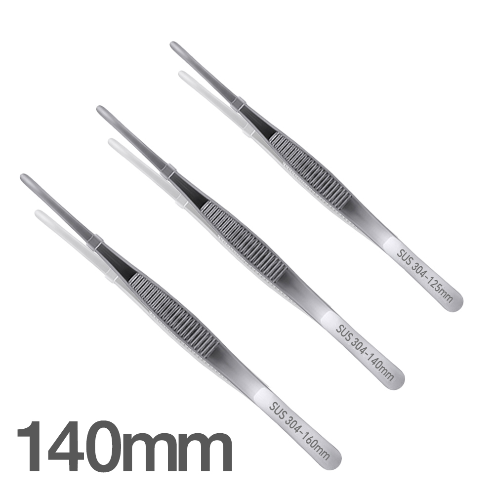 플러스리빙   핀셋  SUS-304  일반형 직선형 12.5cm 14cm 16cm 정밀 집게 스테인레스 5,800원