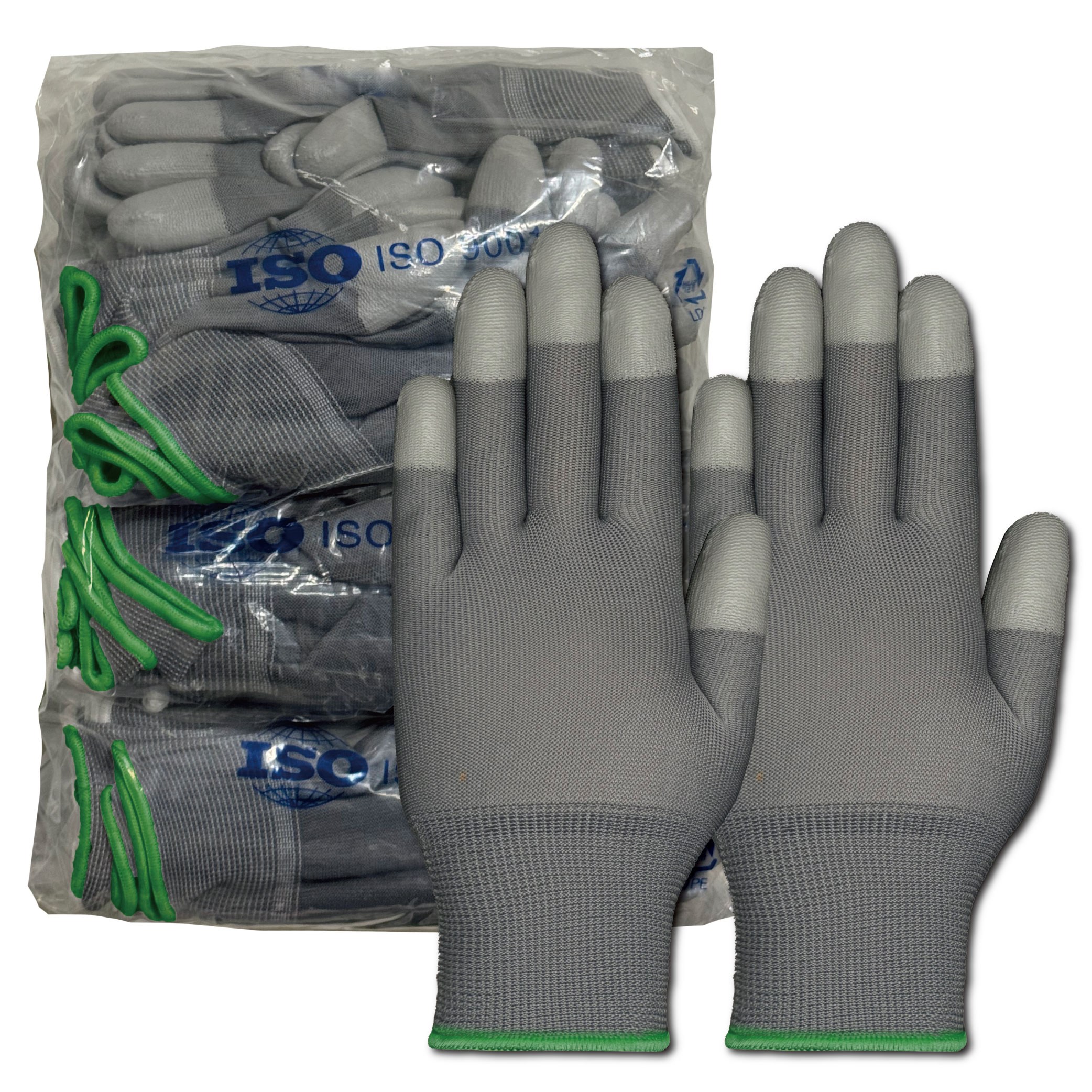 장갑천국 PU 탑 손끝 코팅장갑 탑피트 M사이즈, 30개, 회색, 현재가 13,500원