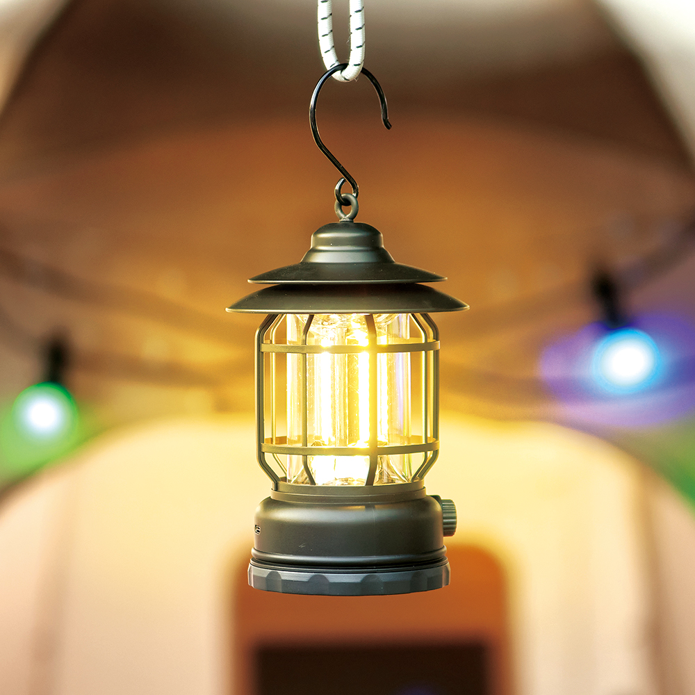 코멧 걸어서 사용하는 충전식 LED 감성 캠핑 랜턴 7,990원