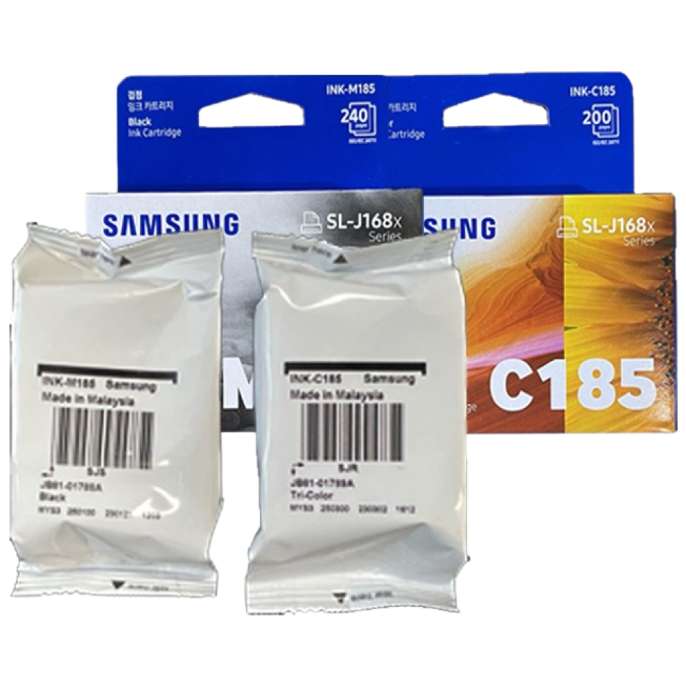 당일출고 무료배송 삼성 정품 잉크 INK-M185 C185 SLJ1680 1780W, 2개, 검정,컬러 90,300원
