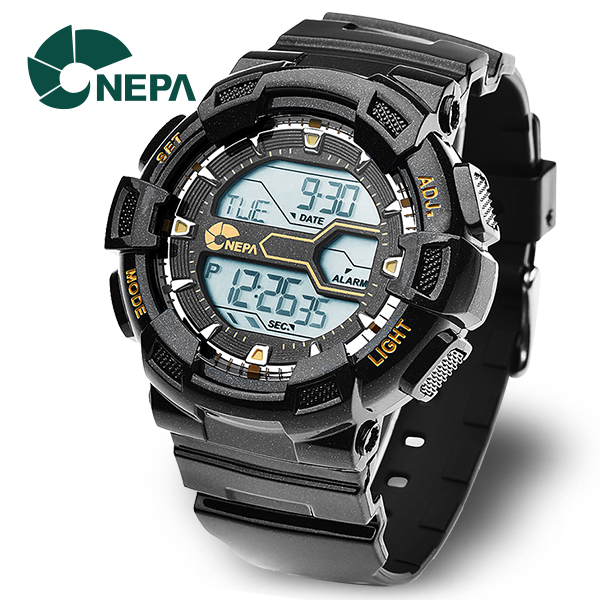 [네파 본사정품] NEPA 월드타임 군인용 전자시계 N224-GOLD 59,000원