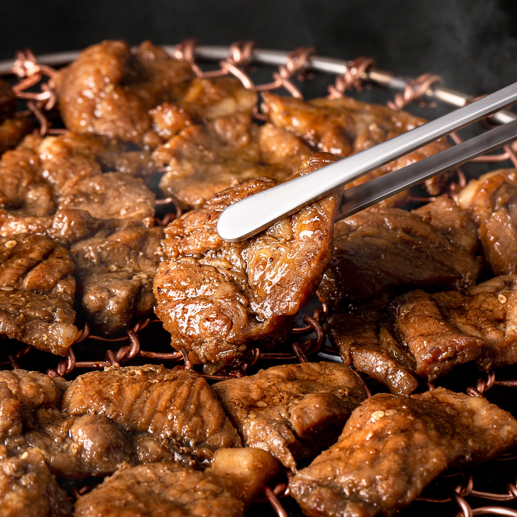 오래푸드 양념 돼지갈비 맛 쑥잎왕구이 1.2kg+1.2kg (8인분), 1.2kg, 2개 38,500원