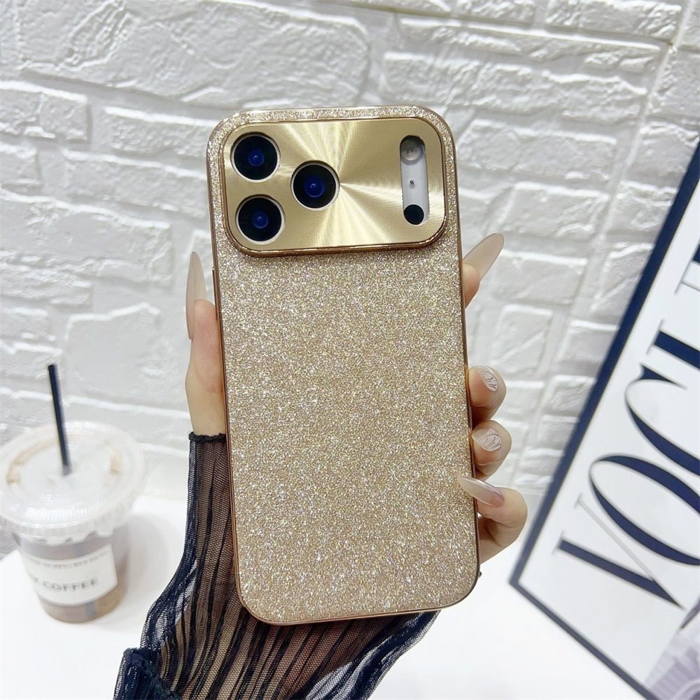 besteffie 적용모델 아이폰 17 케이스 글리터 반짝이 디자인 고급스러운 골드 렌즈 프레임 보호 기능 K89 15,990원