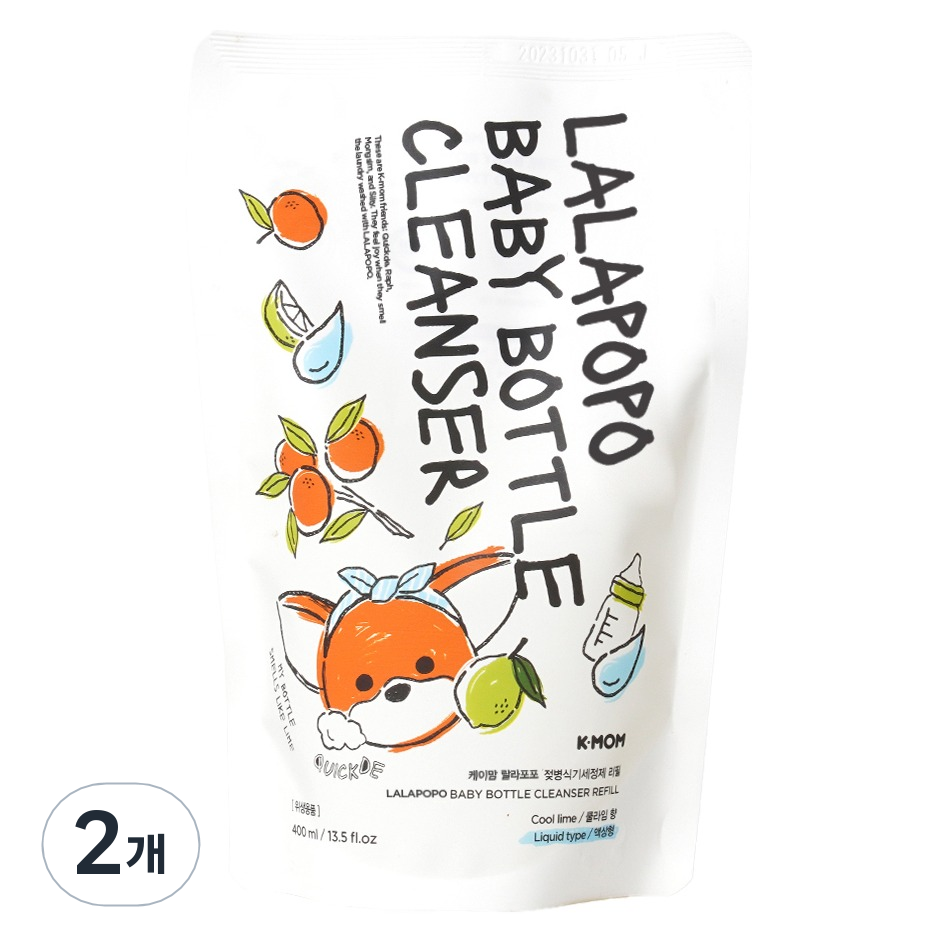 케이맘 랄라포포 젖병식기세정제 쿨라임향 액상형 리필 5,820원