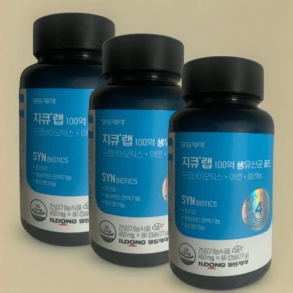 지큐랩 100억 생 유산균 골드 60캡슐 3박스(6개월분) 신바이오틱스 3박스 607521 119,700원