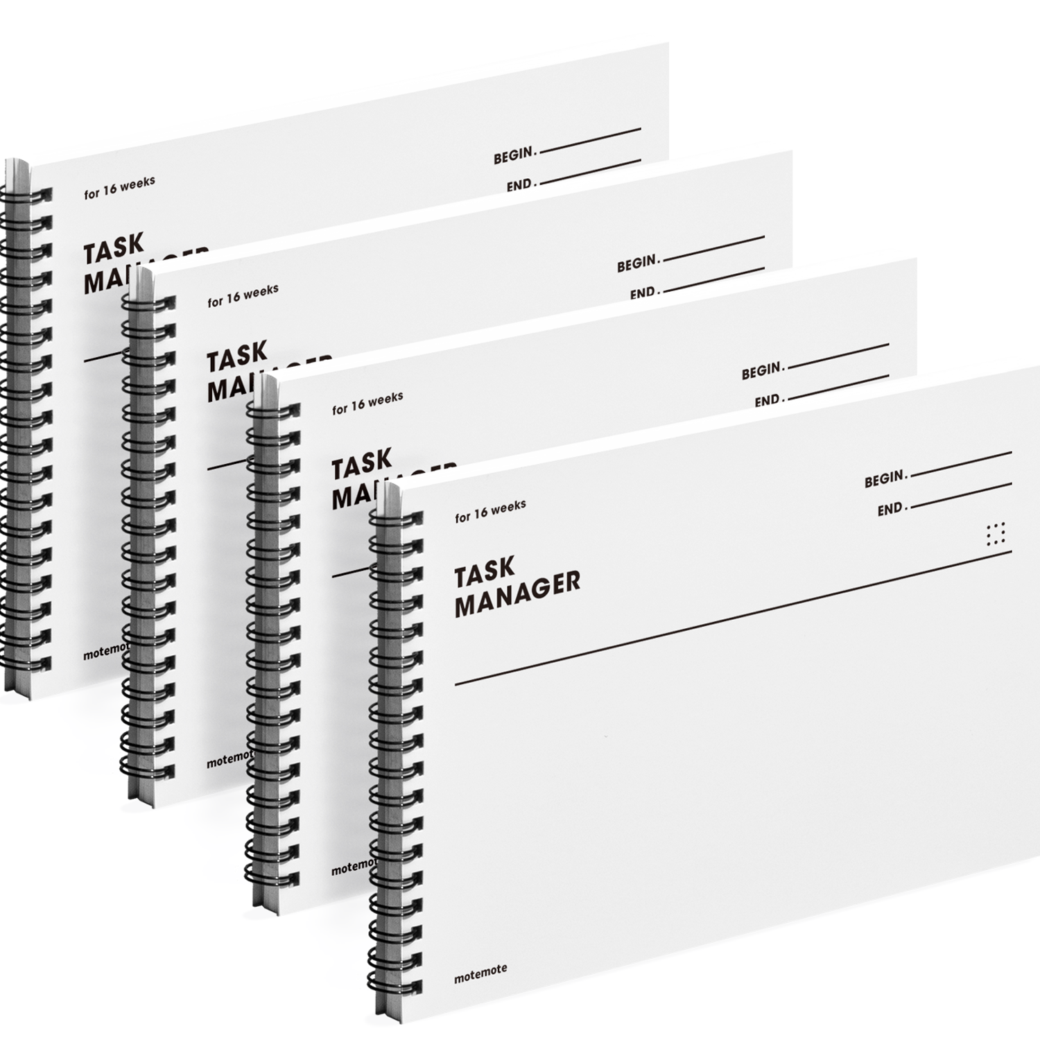 모트모트 태스크 매니저 16weeks 플래너 오리지널, 화이트, 4개 21,660원