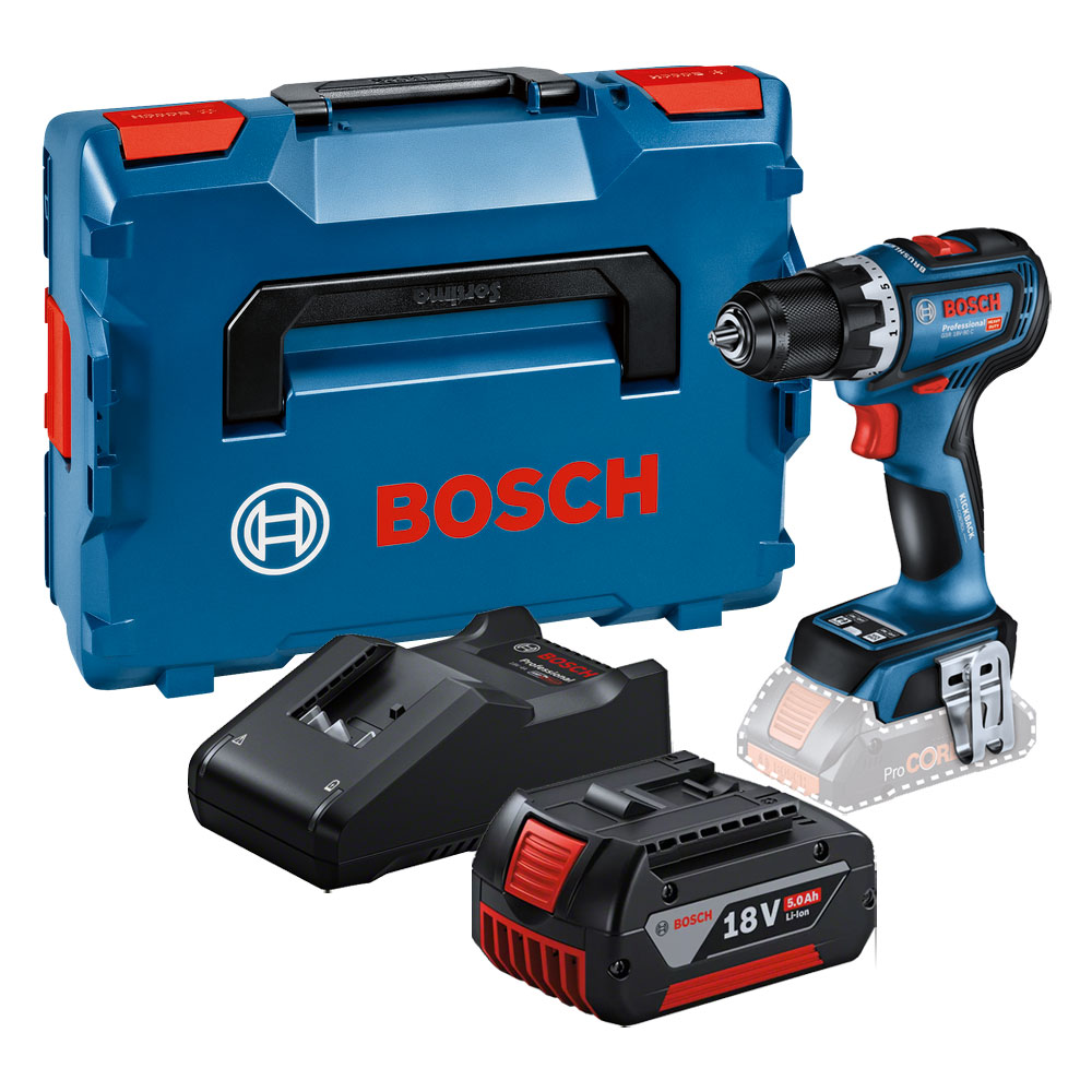 보쉬 GSR18V-90C 충전 18V 드릴 드라이버 5.0Ah 배터리 1개 세트 284,940원