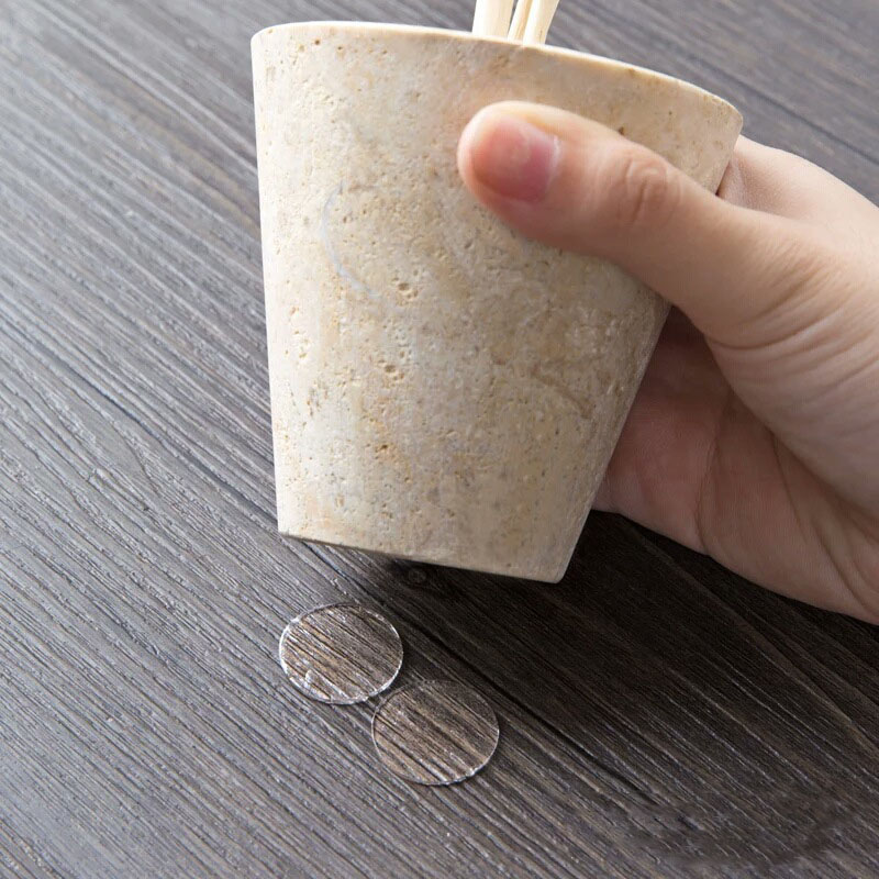 70p/140p 원형 논슬립 스티커 가구 밀림 방지 패드 미끄럼 양면 고무, 투명, 2세트 7,200원