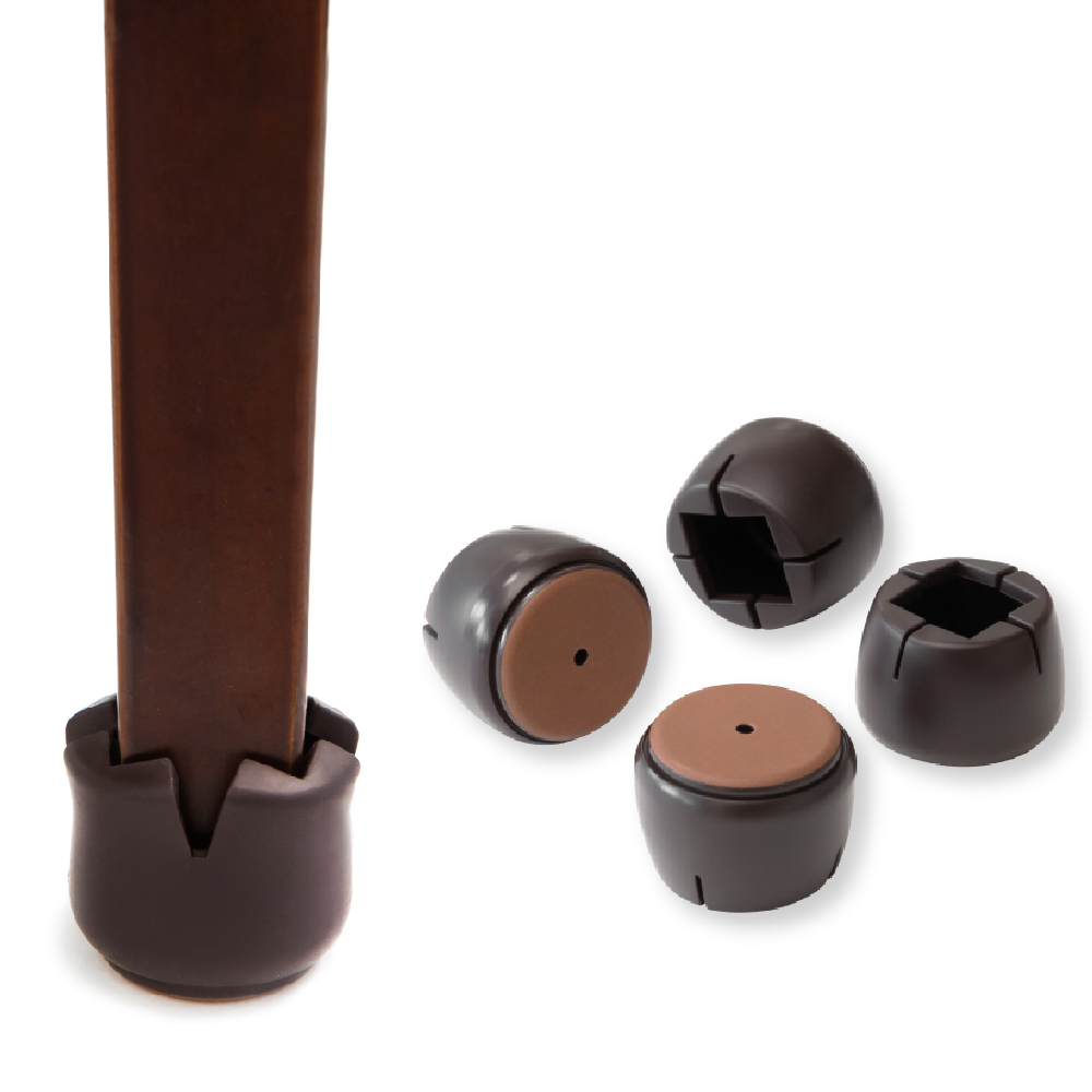 체어서퍼 프리미엄 의자발커버 프리사이즈 사각다리용 L (허용범위 3.6cm~5.0cm), 24개 26,400원