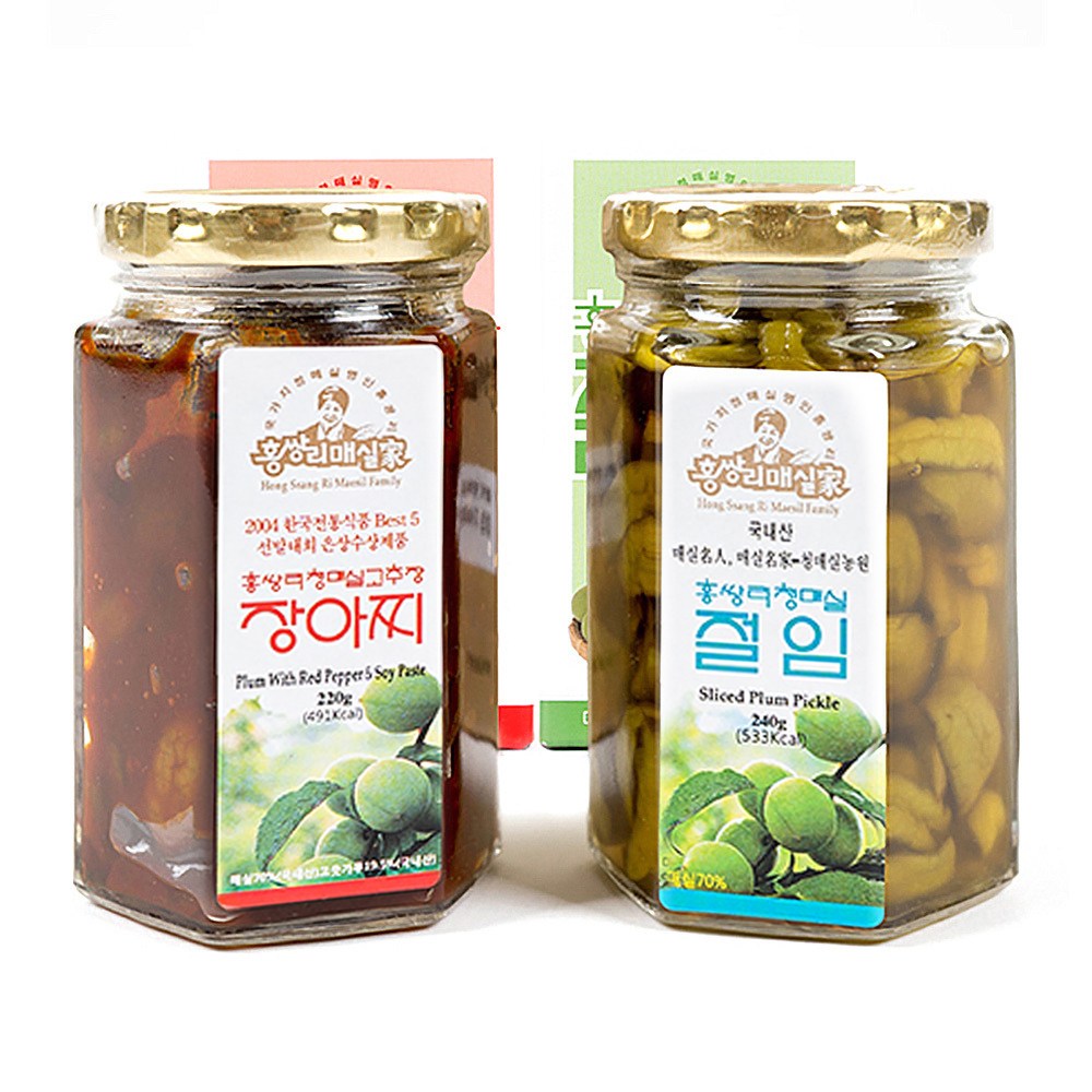 홍쌍리매실 고추장장아찌220g+매실절임240g 20,790원