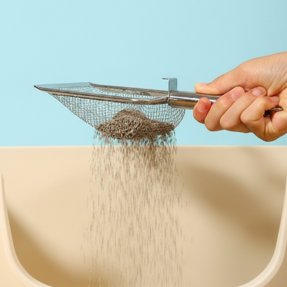 발레테 고양이 모래삽 배변삽, 스텐, 1개 6,690원