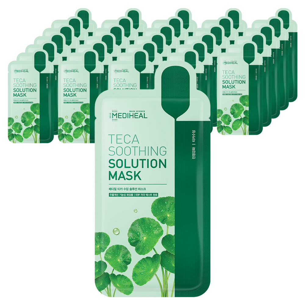 메디힐 티카 수딩 솔루션 마스크팩 21ml, 1개입, 75개 124,600원