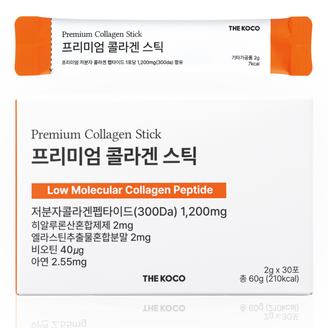 더코코 저분자 콜라겐 비오틴 스틱파우더 2g, 1개, 30회분 39,000원