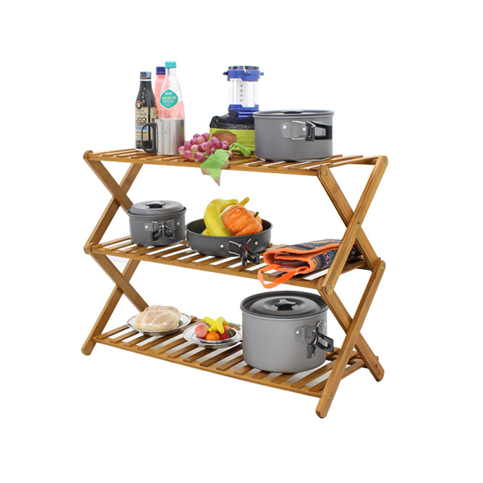 밴프 접이식 70 원목 캠핑선반 3단 NL273 18,800원